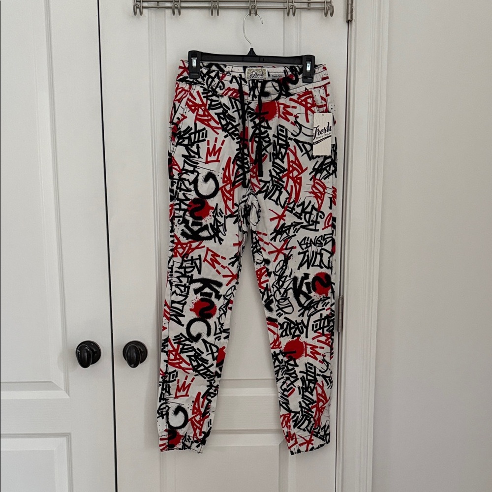 Bold Graphic Print Men's Joggers